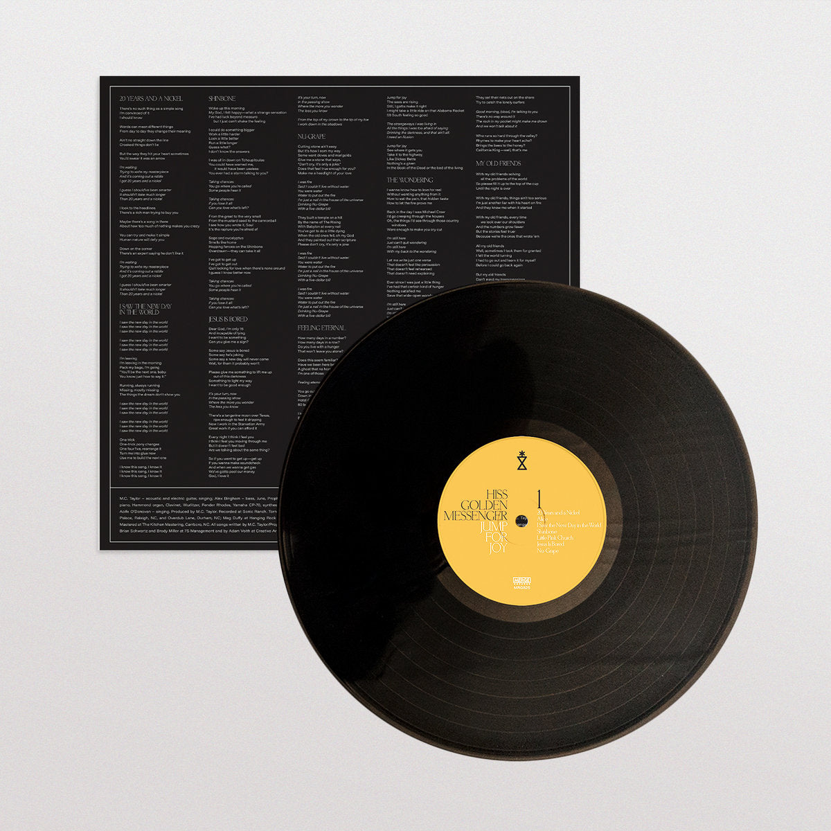 Hiss Golden Messenger: Jump For Joy Vinyl LP
