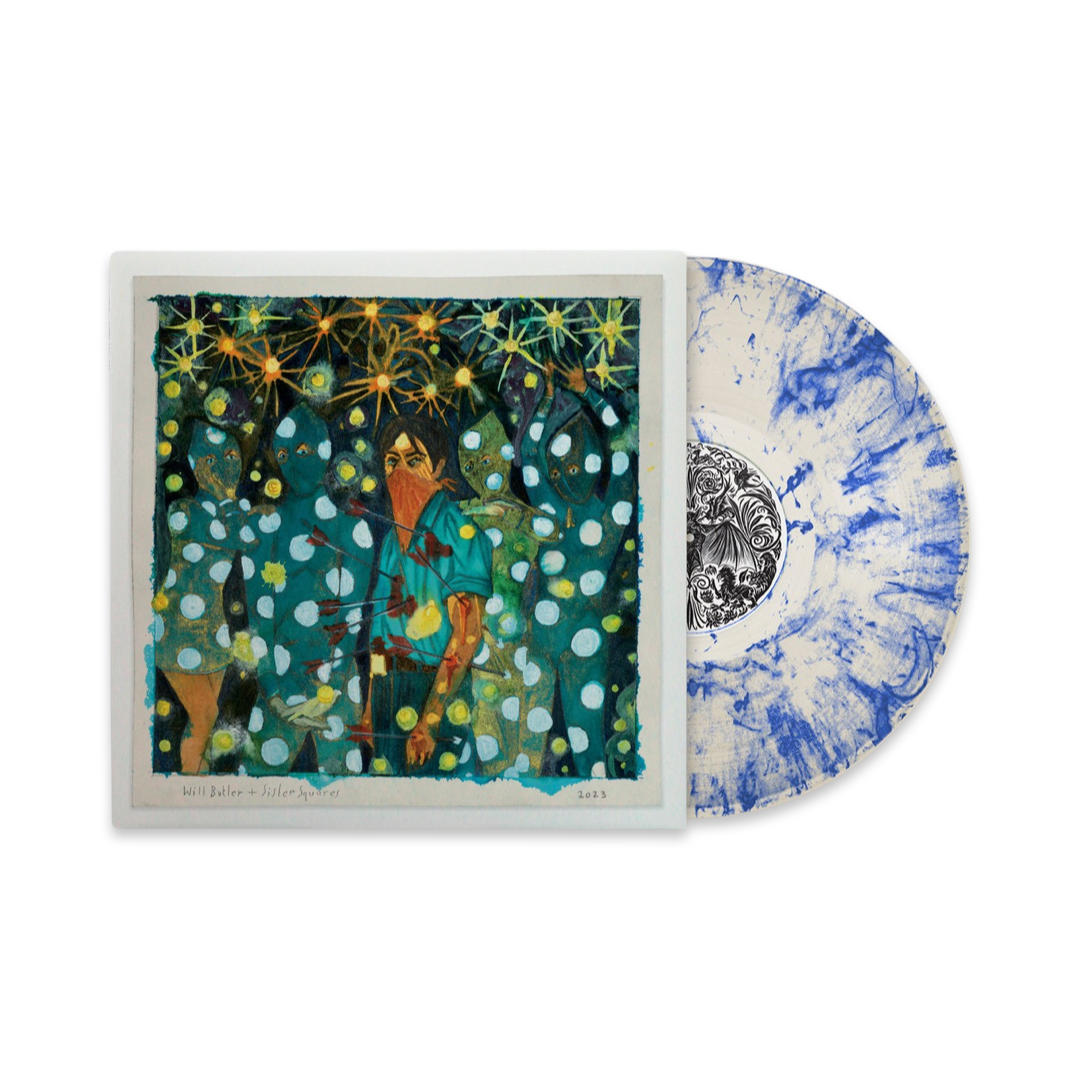 Will Butler + Sister Squares Vinyl LP (Blue & Beige)