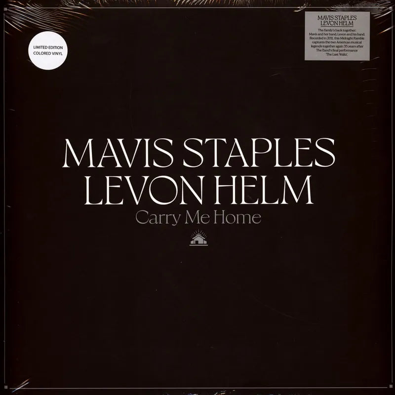 Mavis Staples & Levon Helm: Carry Me Home Vinyl LP (Clear)