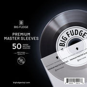 Big Fudge: 12" Vinyl LP Record Premium Inner Sleeves (Clear) 50 Pack