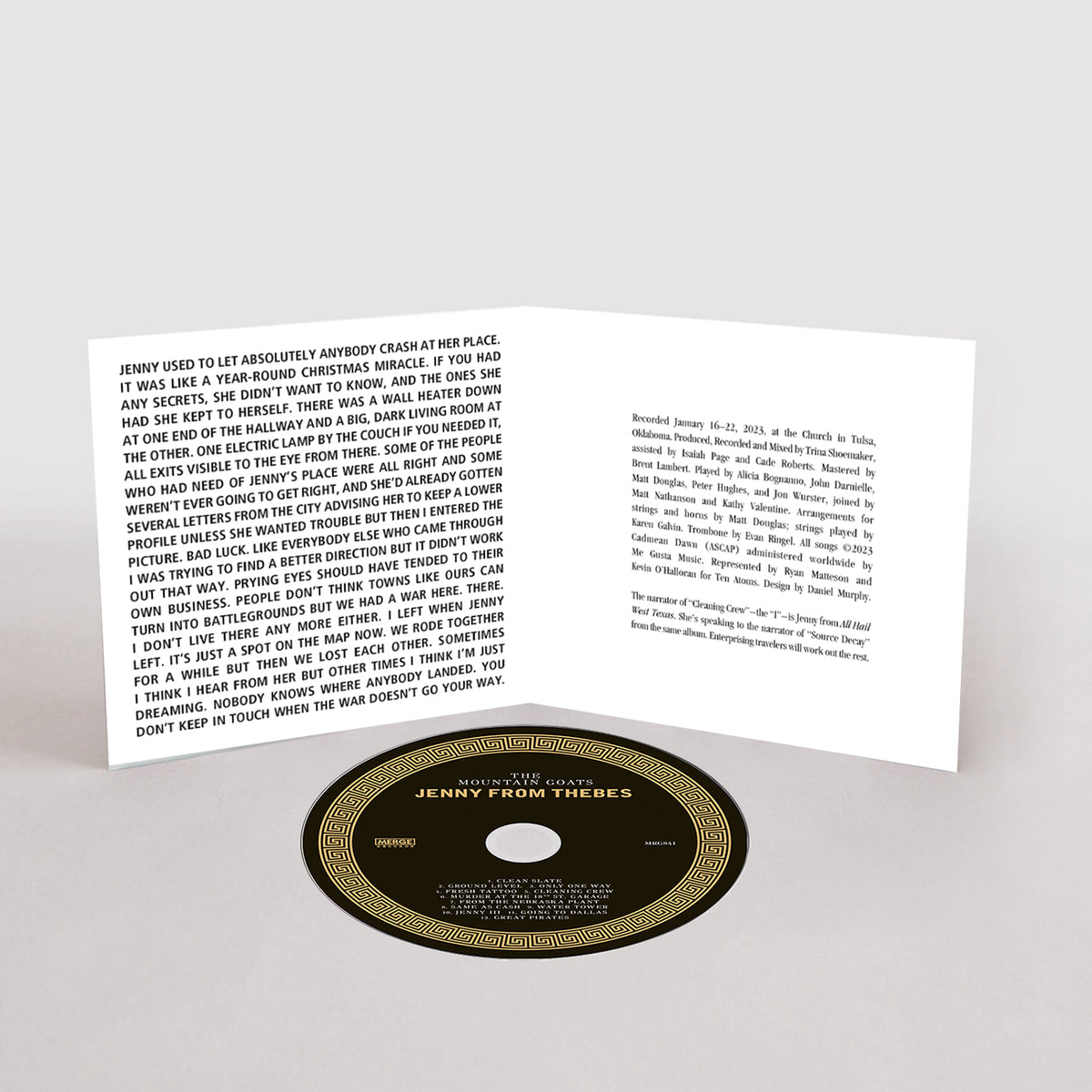 The Mountain Goats: Jenny From Thebes CD