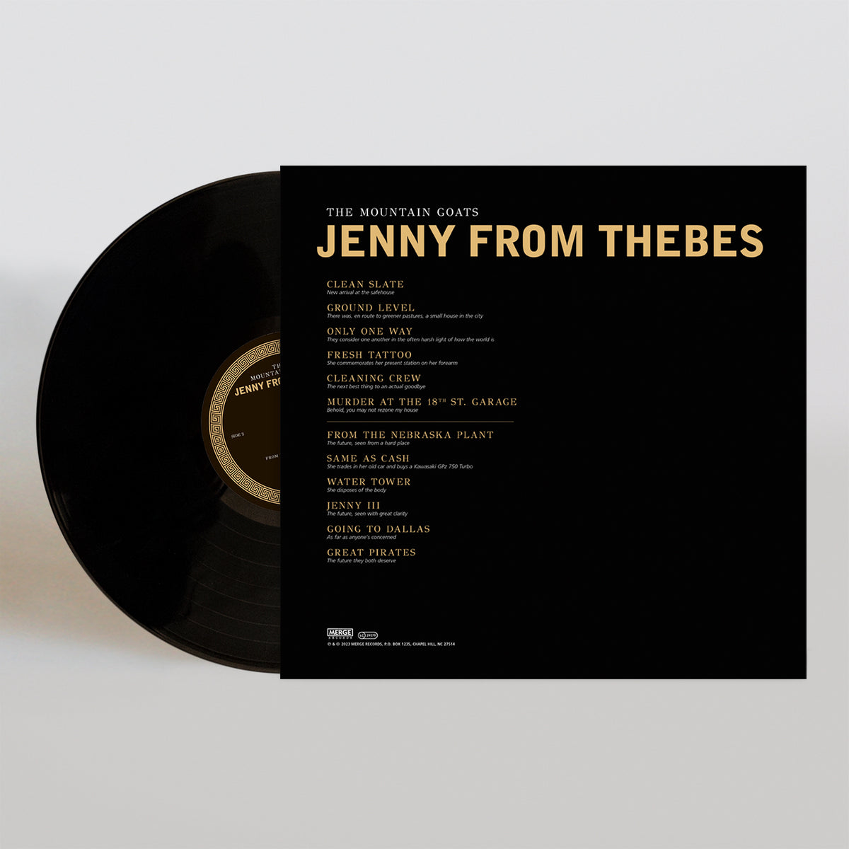 The Mountain Goats: Jenny From Thebes Vinyl LP