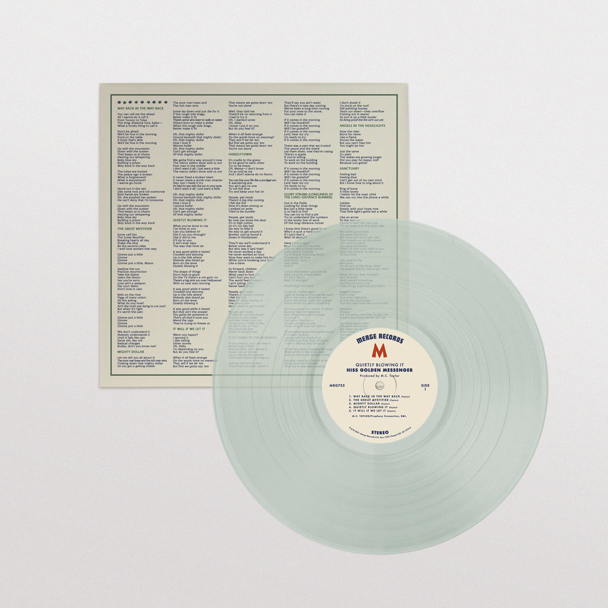 Hiss Golden Messenger: Quietly Blowing It Vinyl LP (Coke Bottle Green)