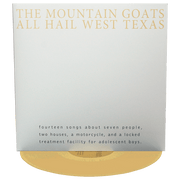 The Mountain Goats: All Hail West Texas Vinyl LP (Yellow)