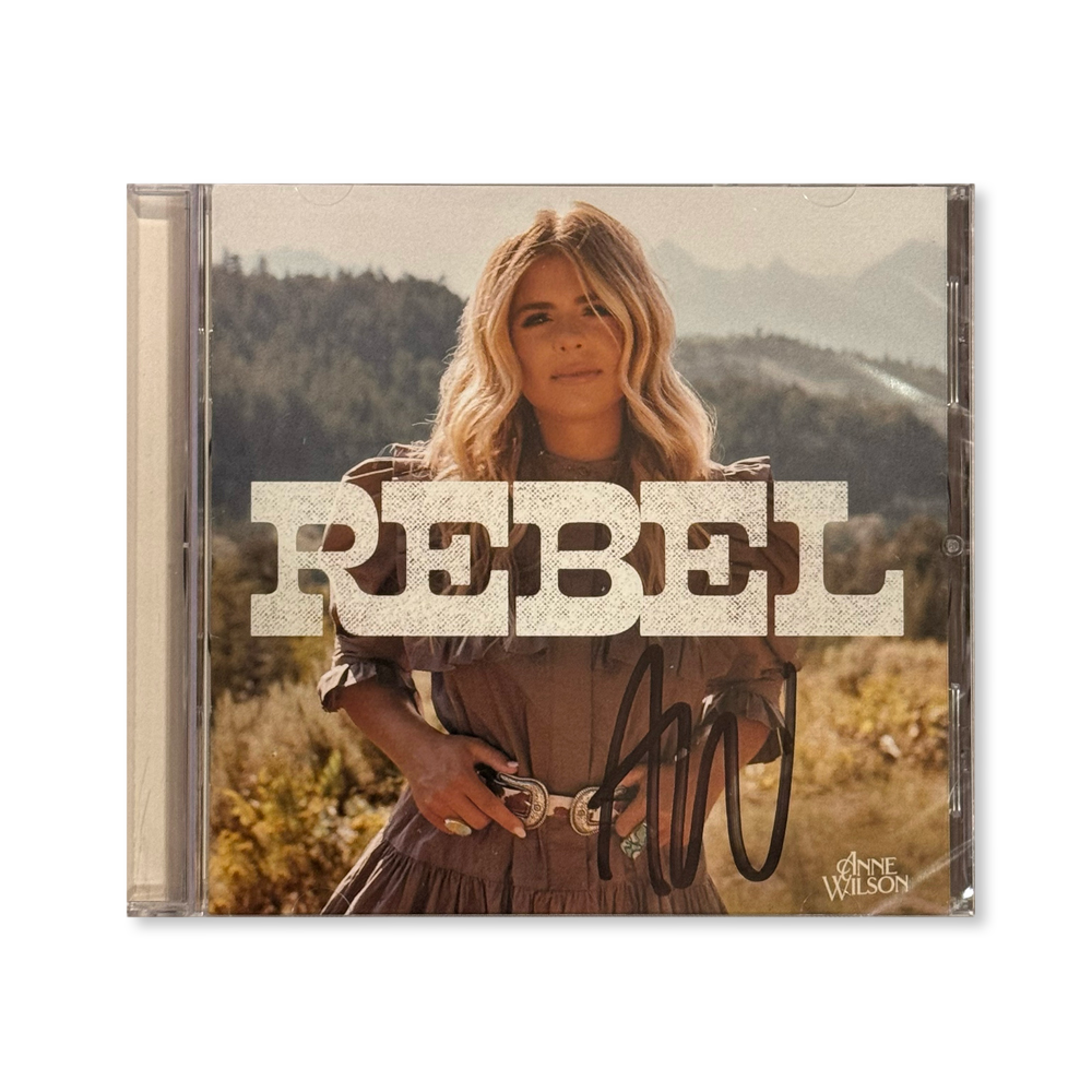 Anne Wilson: Rebel CD (Autographed, Alternate "Out of the Blugrass" Cover)