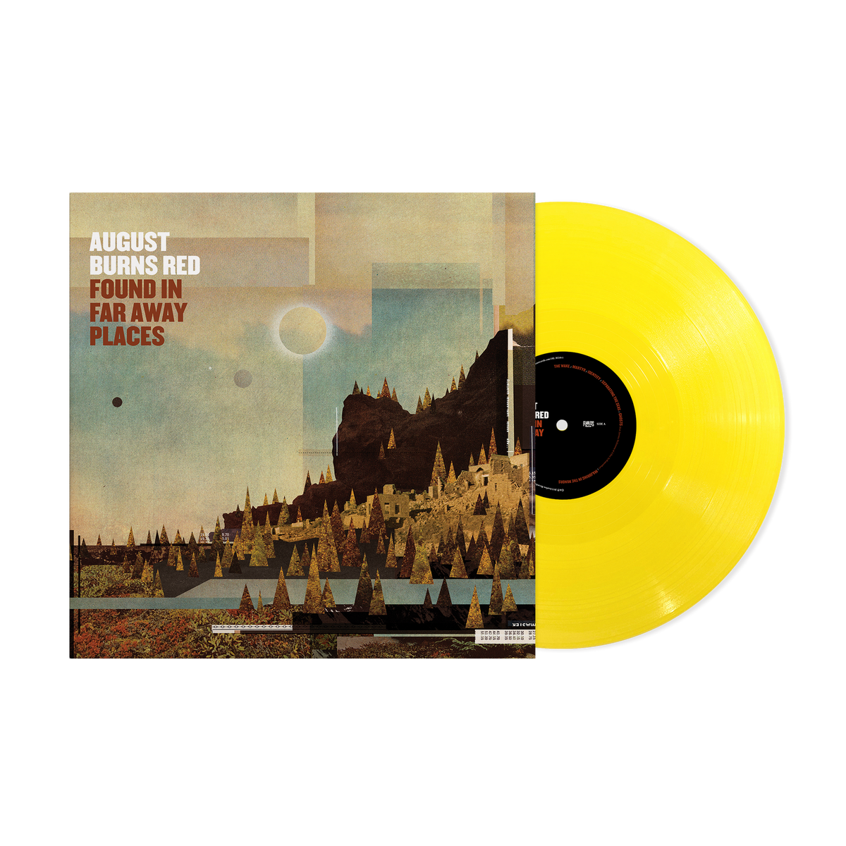 August Burns Red: Found In Far Away Places Vinyl LP (Canary Yellow)