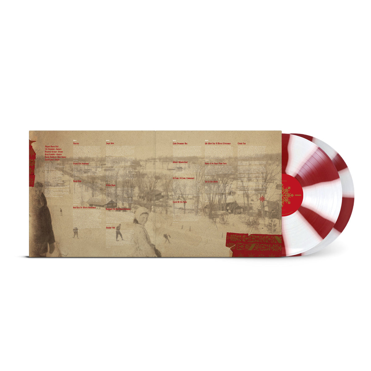 August Burns Red: Sleddin' Hill Vinyl LP (Candy Cane)