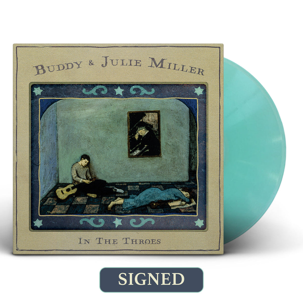 Buddy & Judy Miller: In The Throes Vinyl LP (Autographed, Seaglass)