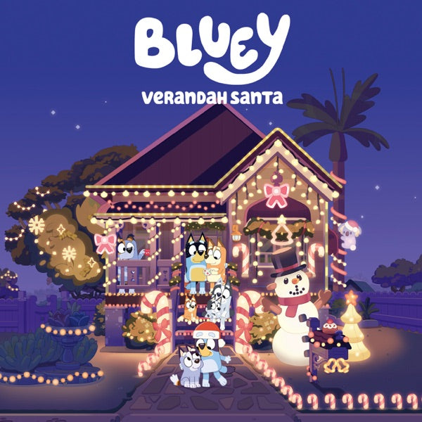 Bluey: Verandah Santa 7" Vinyl (White)