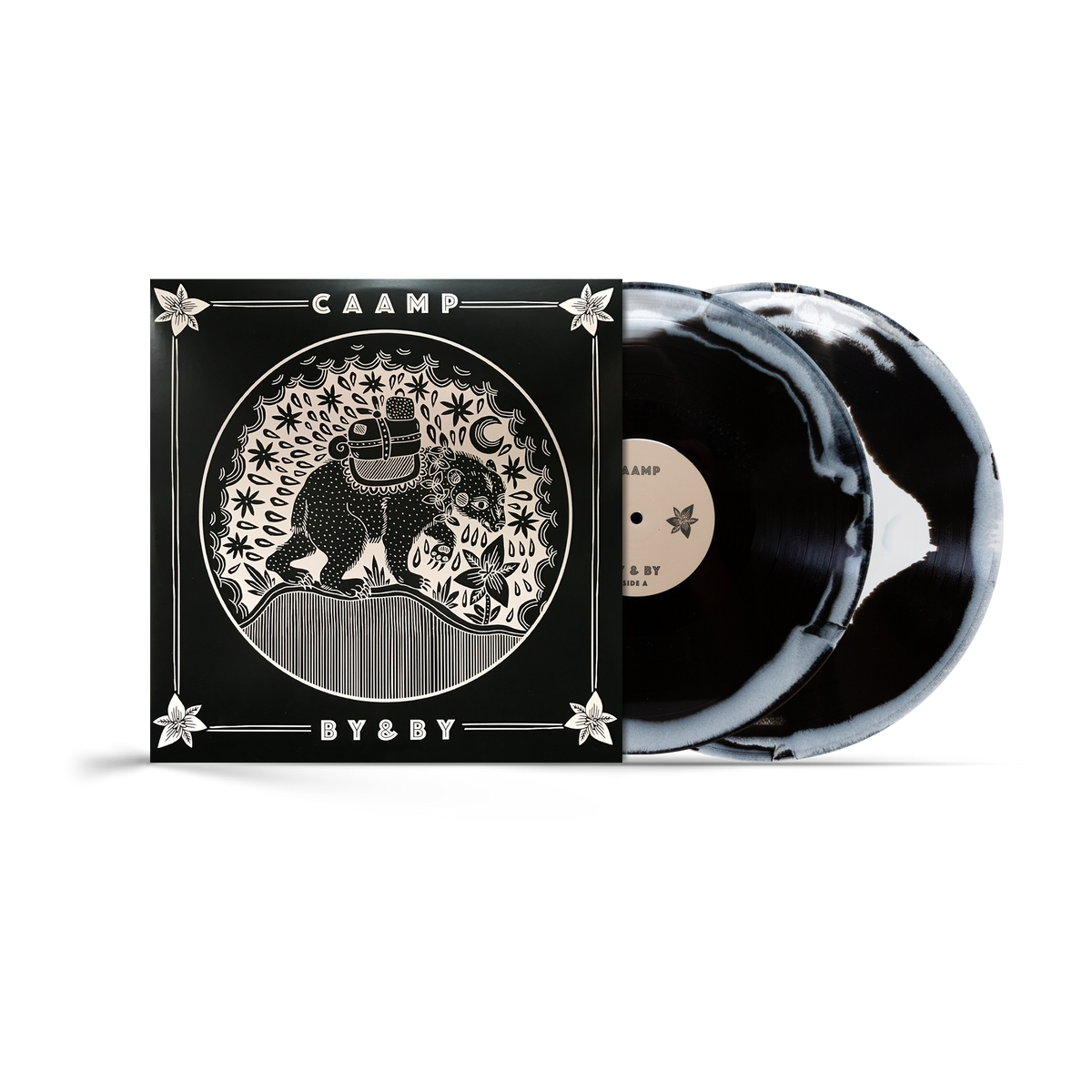 Caamp: By & By Vinyl LP (Black & White)