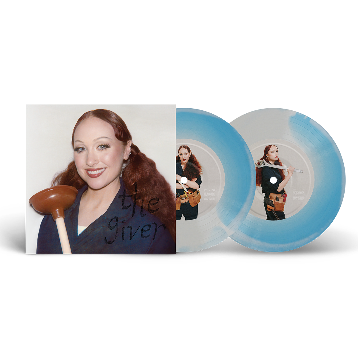 Chappell Roan: The Giver [The Plumber] 7" Vinyl (Blue/White Swirl)