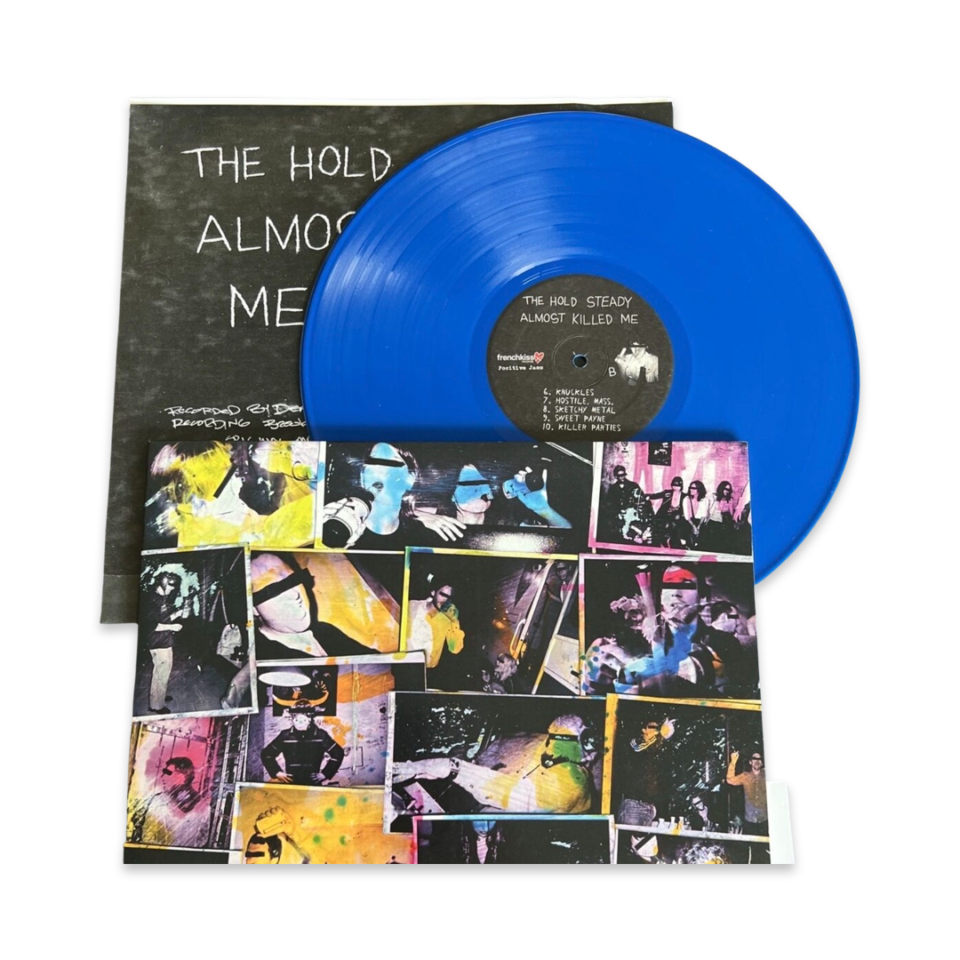 The Hold Steady: Almost Killed Me Vinyl LP (Deluxe, Blue)