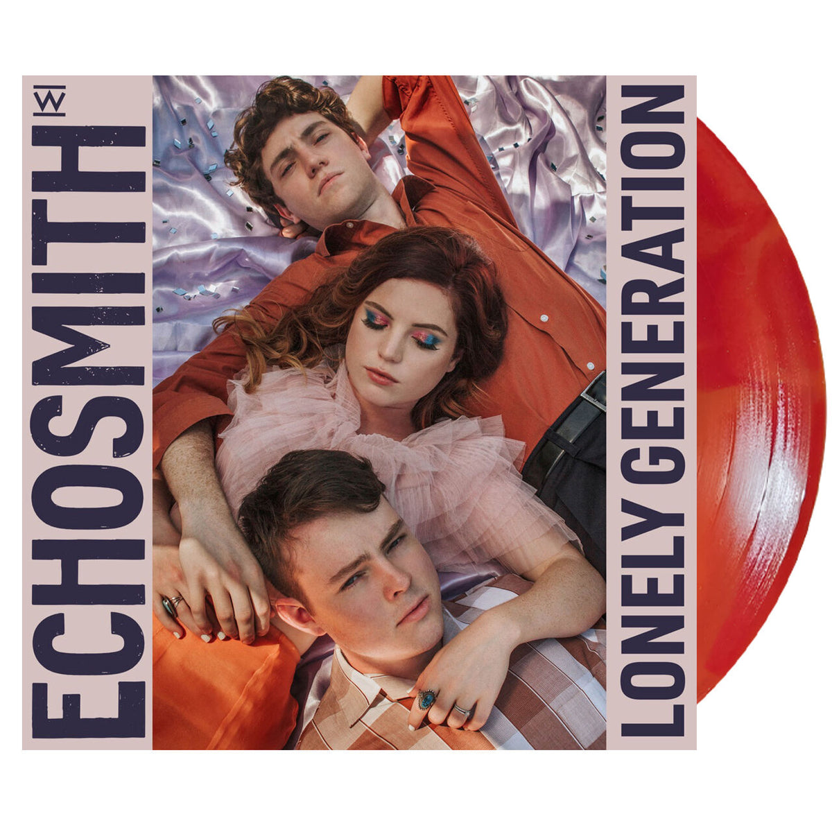 Echosmith: Lonely Generation Vinyl LP (Grape & Orange)