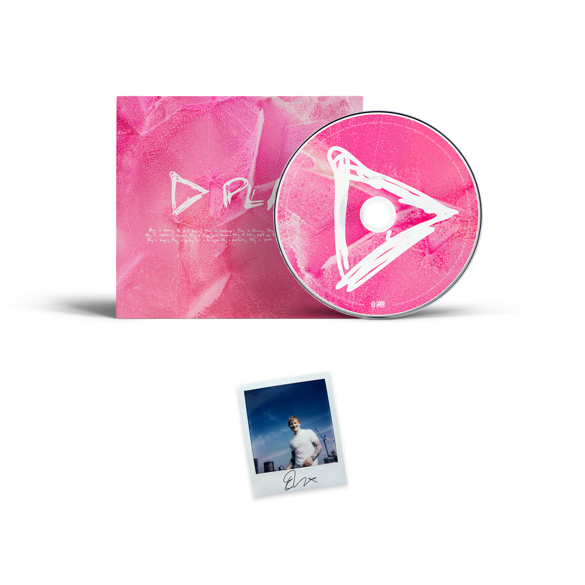 Ed Sheeran: Play CD (w/ Signed Photo)