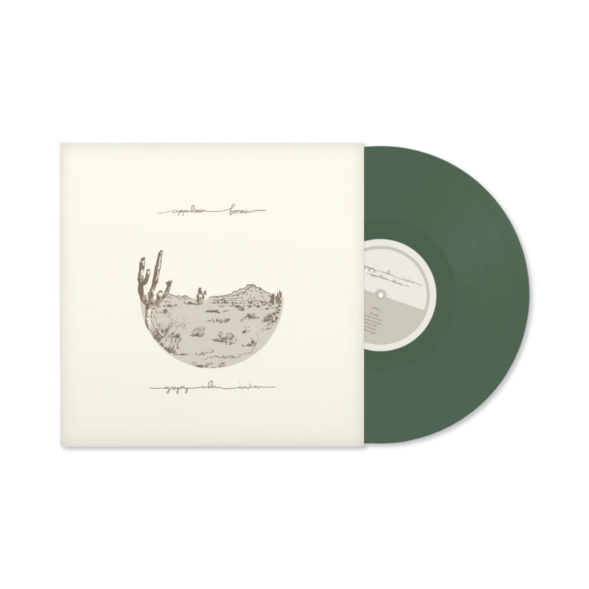 Gregory Alan Isakov: Appaloosa Bones Vinyl LP (Desert Green)