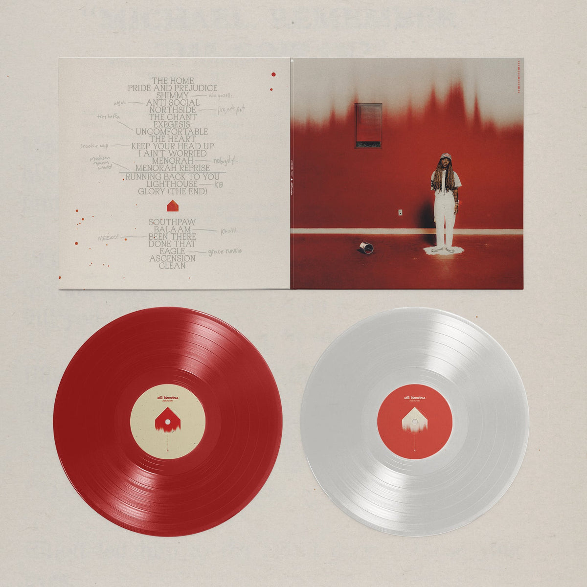 Jackie Hill Perry: Still Blameless Vinyl LP (Red & White)