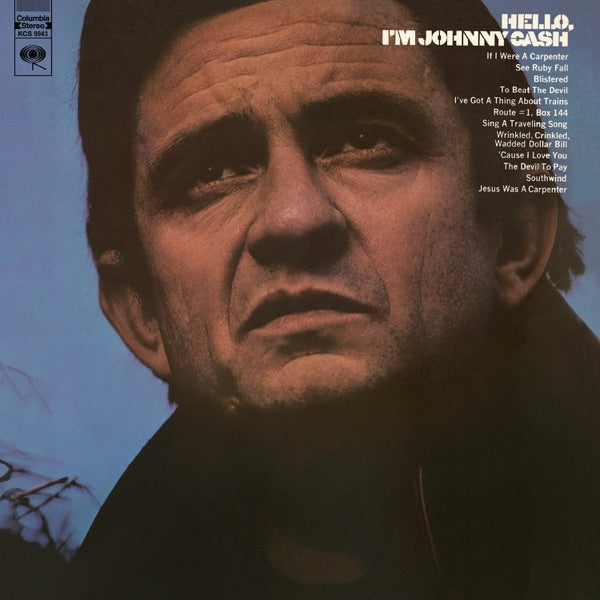 Johny Cash: Hello, I'm Johnny Cash Vinyl LP (Blue, 180 gram)
