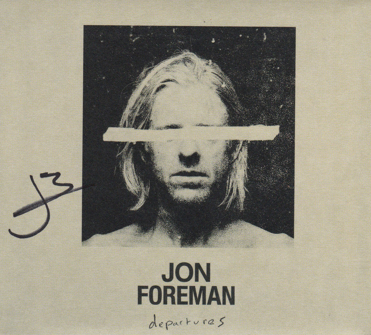 Jon Foreman: Departures CD (Autographed)