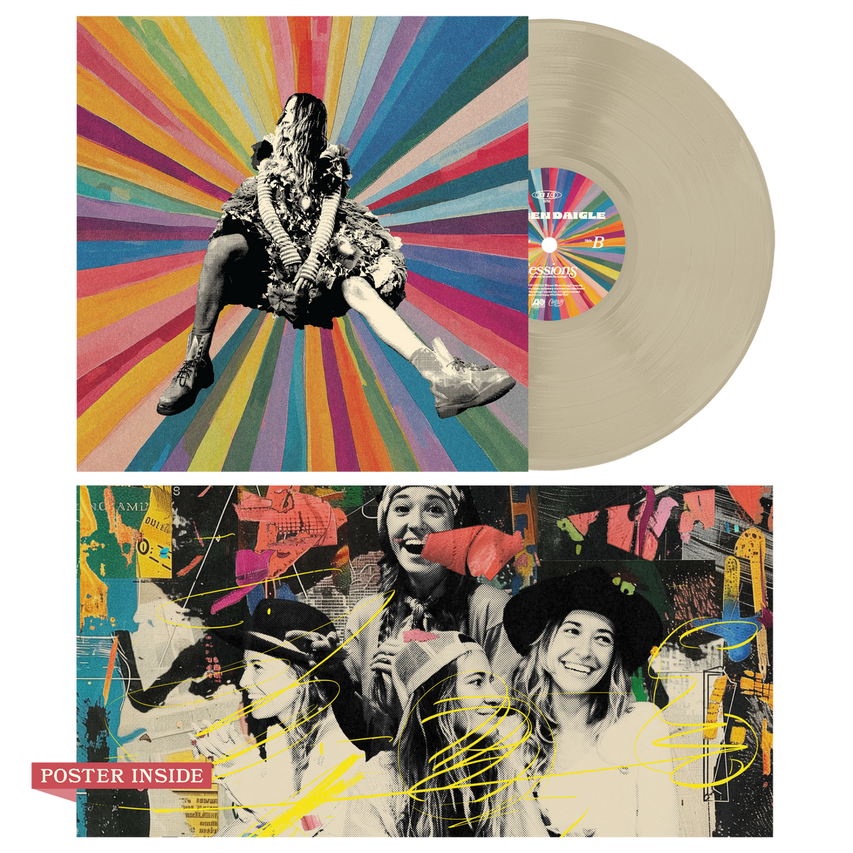 Lauren Daigle: Sessions Vinyl LP (Cream White + Poster)