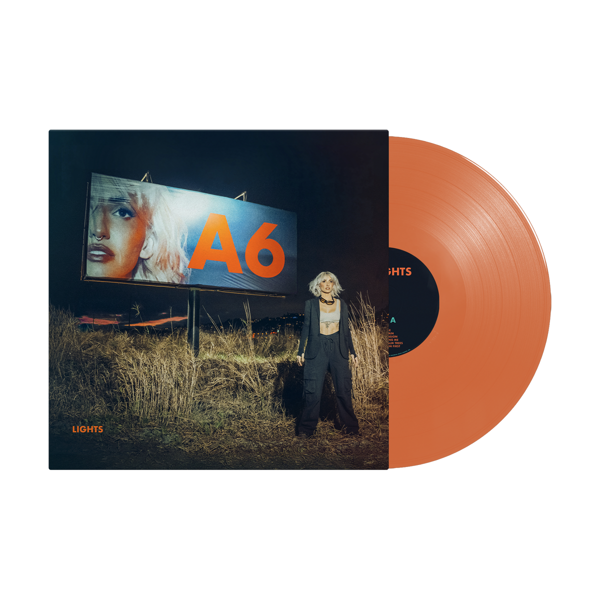 Lights: A6 Vinyl LP (Orange)