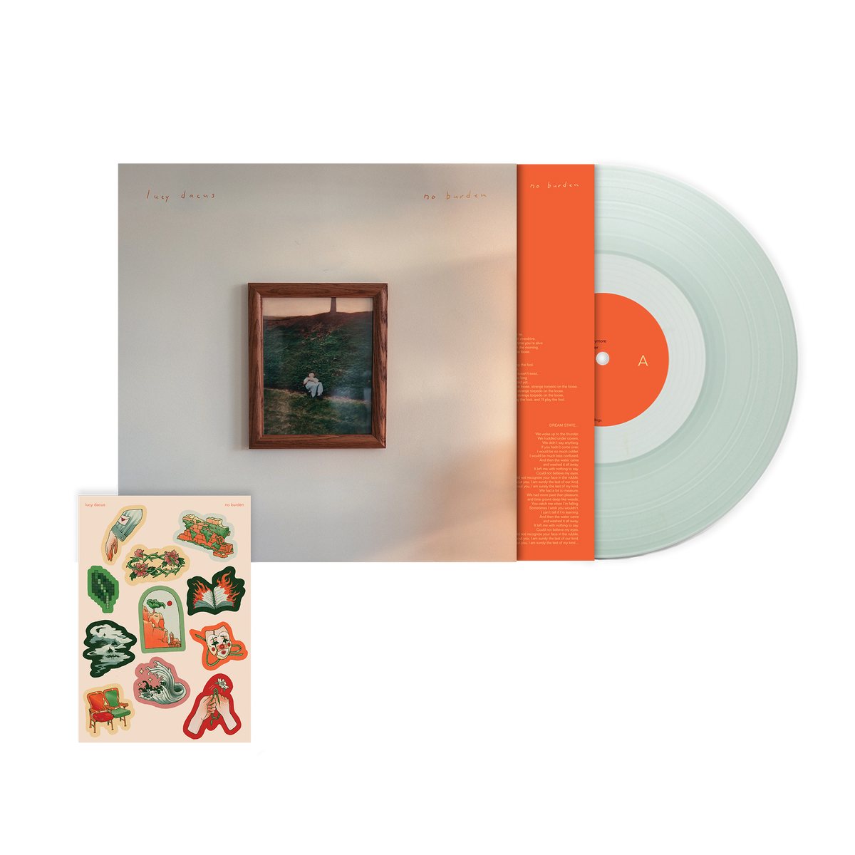 Lucy Dacus: No Burden Vinyl LP (Seaglass)