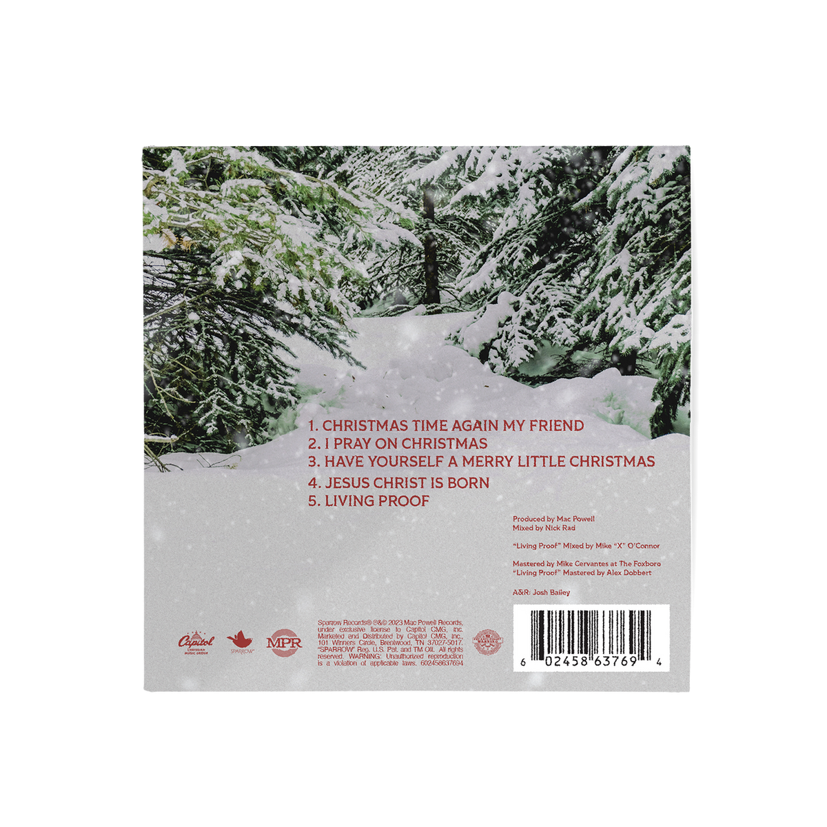 Mac Powell: Christmas CD