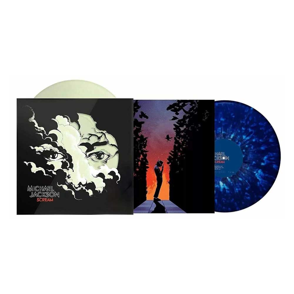 Michael Jackson Scream Vinyl LP Glow in the Dark