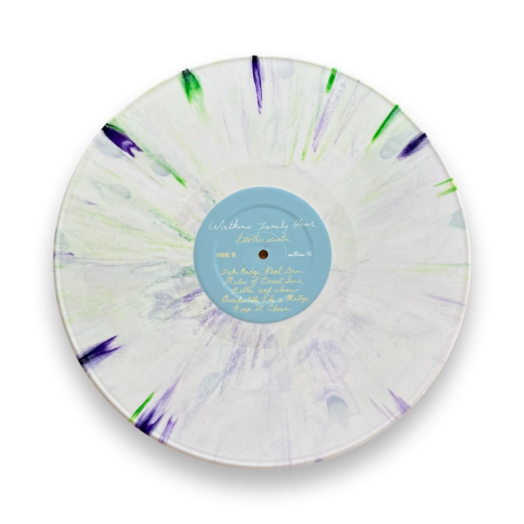 Watkins Family Hour: Brother Sister Vinyl LP (Indie Exclusive White Green Purple)