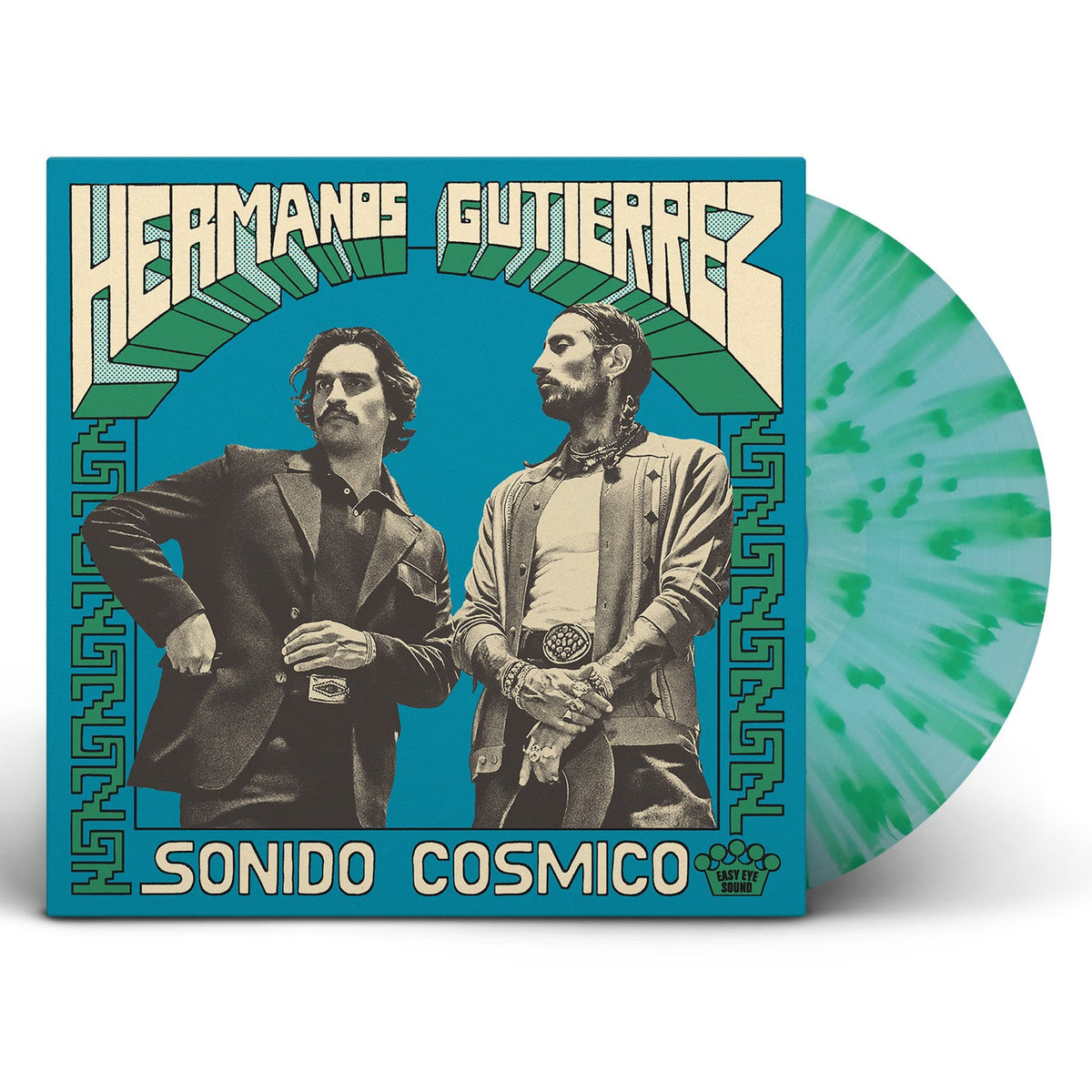 Hermanos Gutierrez: Sonido Cosmico Vinyl LP (Blue/Green Splatter)