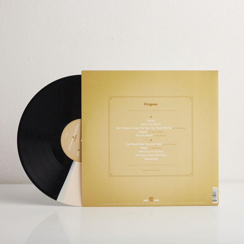Drew Holcomb & The Neighbors: Dragons Vinyl LP (Black & White)
