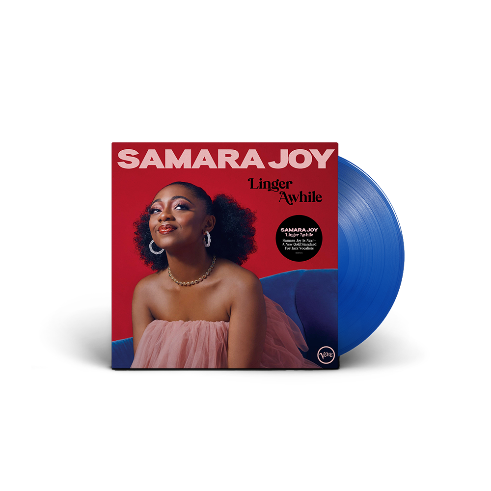 Samara Joy: Linger Awhile Vinyl LP (Blue)