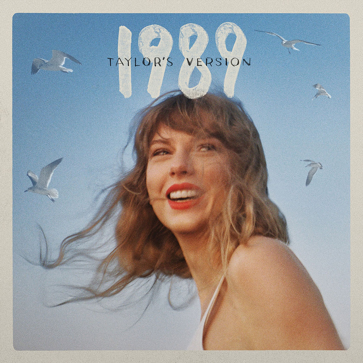 Taylor Swift: 1989 (Taylor's Version) Blue front cover