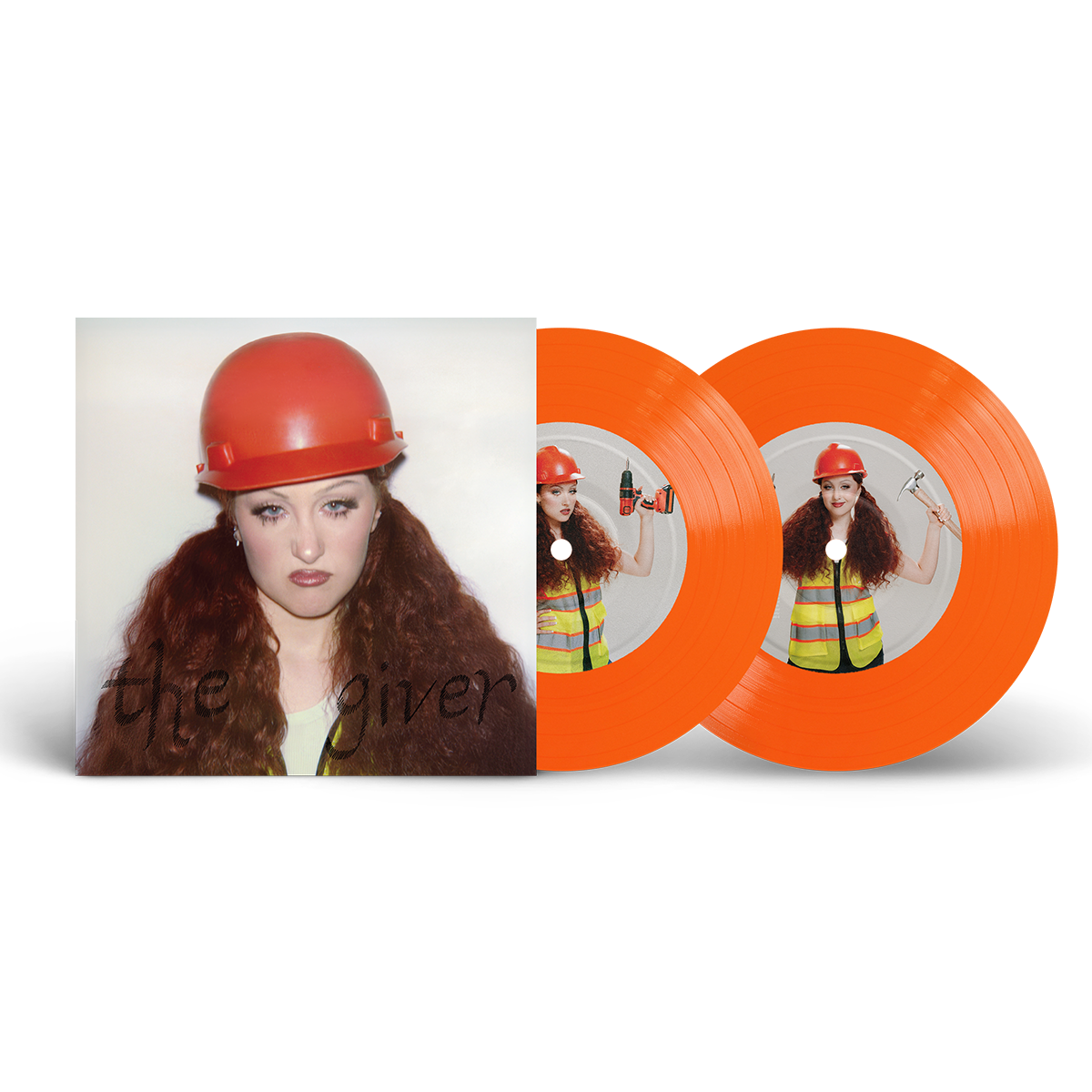 Chappell Roan: The Giver [The Construction Worker] 7" Vinyl (Neon Orange)