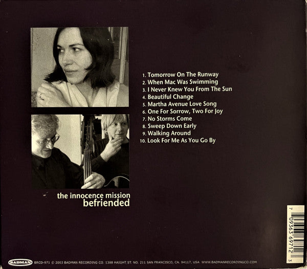 The Innocence Mission: Befriended CD