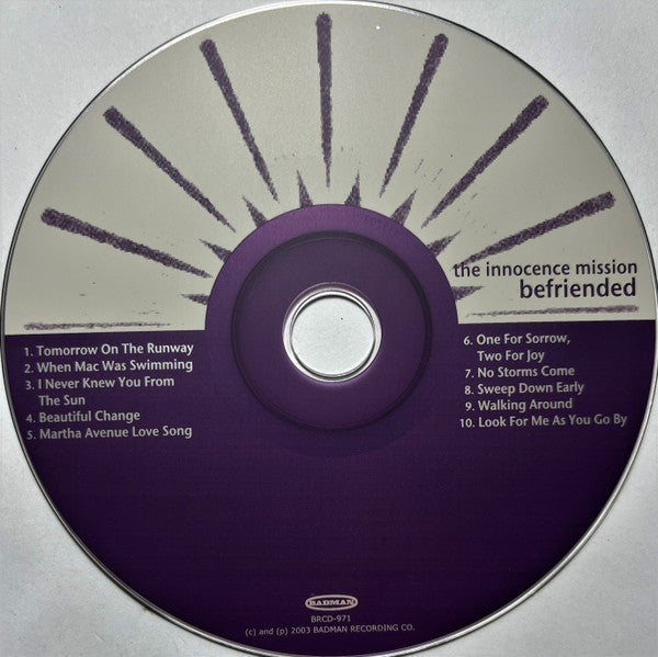 The Innocence Mission: Befriended CD