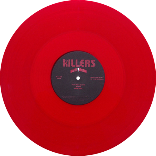The Killers: Battle Born Vinyl LP (Red, 180 gram)