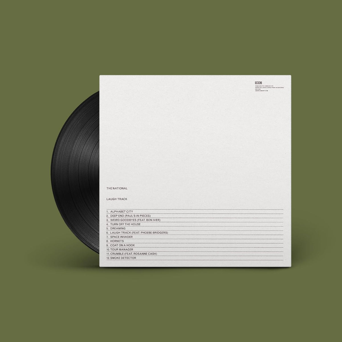 The National: Laugh Track Vinyl LP