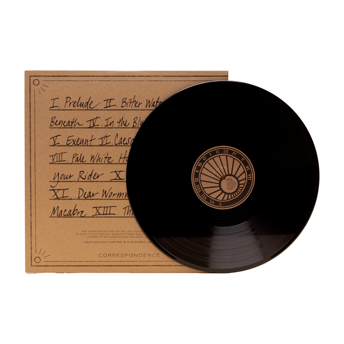 The Oh Hellos: Dear Wormwood Vinyl LP (Ten Year Anniversary Edition)