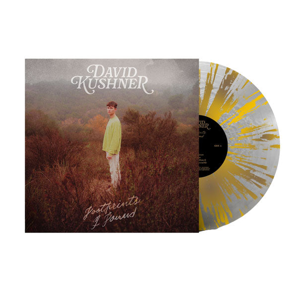 David Kushner: Footprints I Found Vinyl LP (Silver w/ splatter)