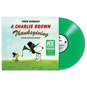 Vince Guaraldi: A Charlie Brown Thanksgiving Vinyl LP (Green, 50th Anniversary Edition)