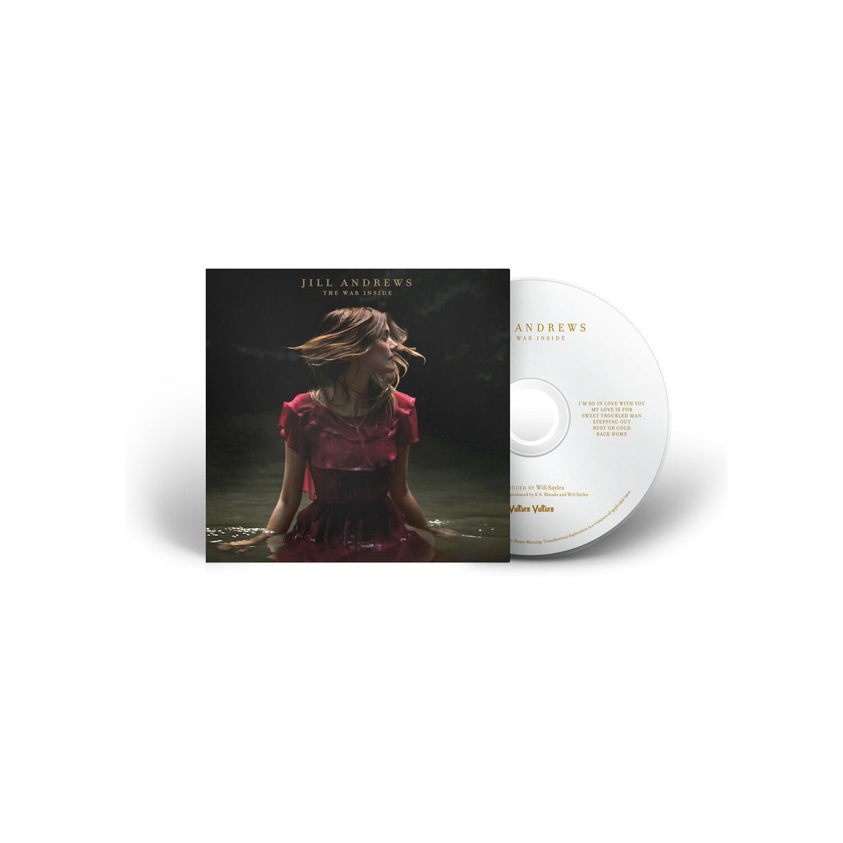 Jill Andrews: The War Inside CD