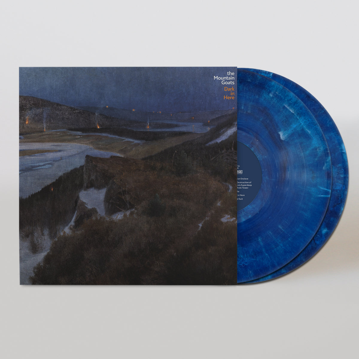 The Mountain Goats: Dark In Here Vinyl LP (Blue)
