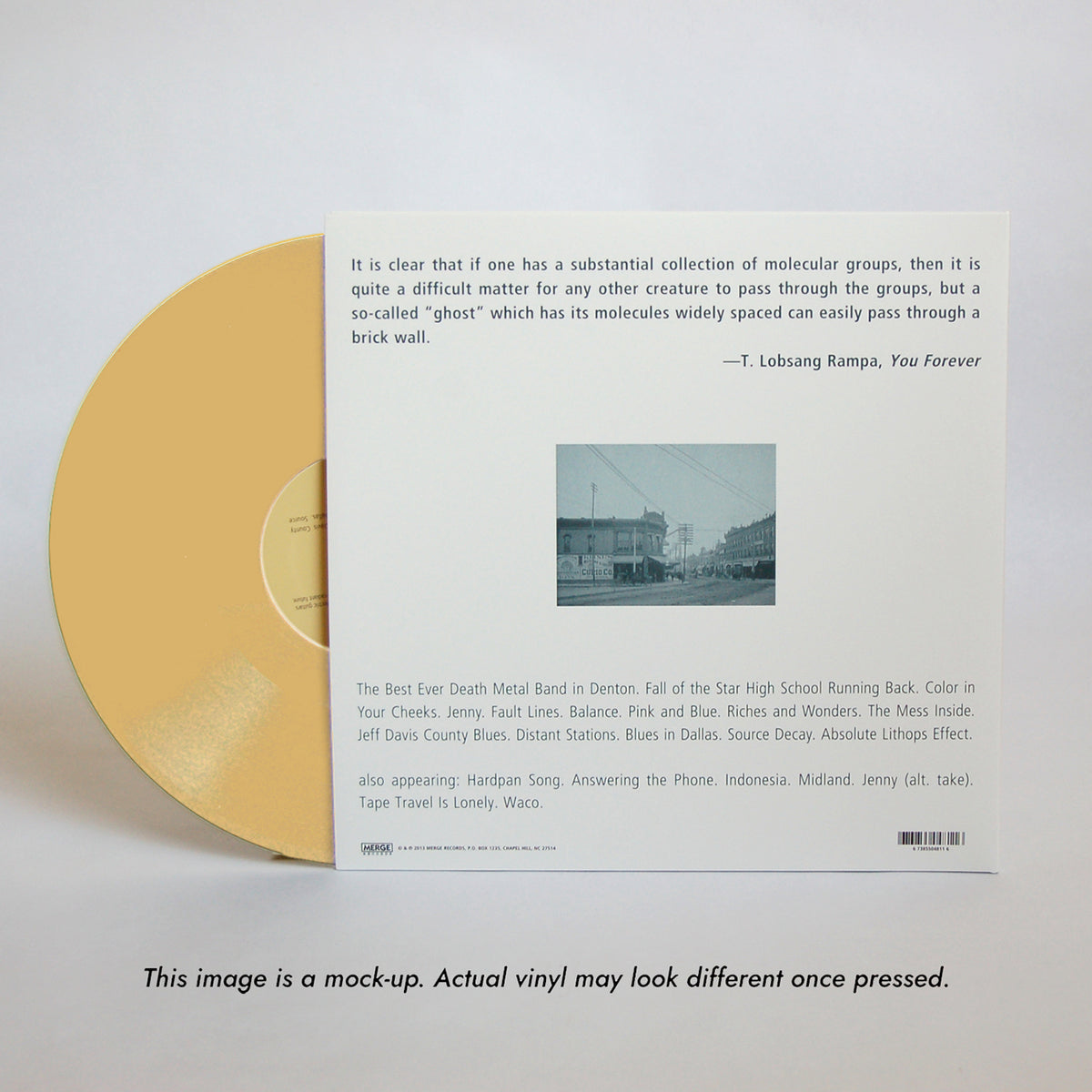 The Mountain Goats: All Hail West Texas Vinyl LP (Yellow)
