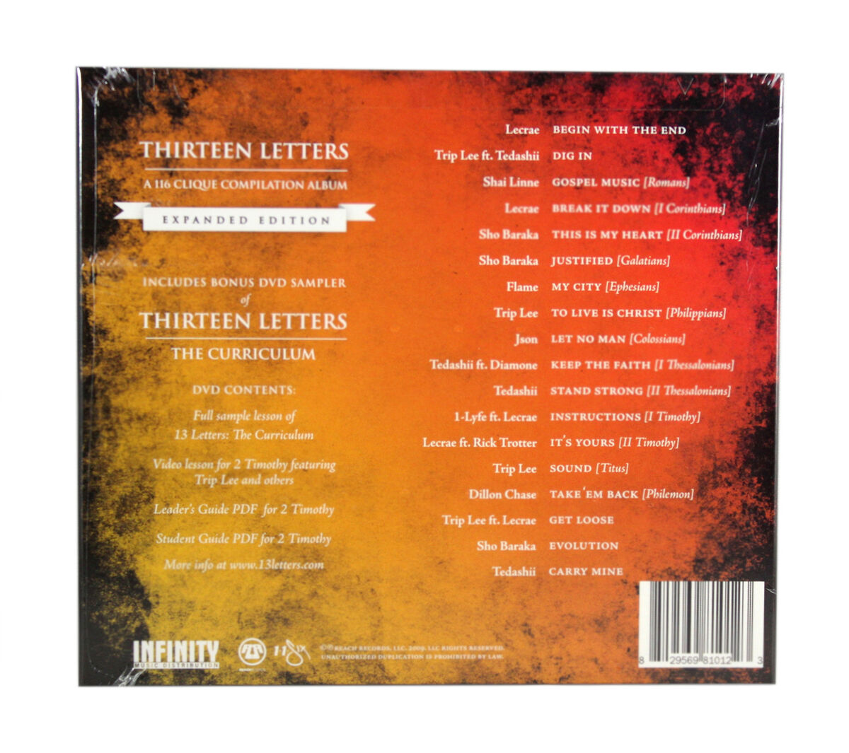 116 Clique: 13 Letters Expanded Edition CD