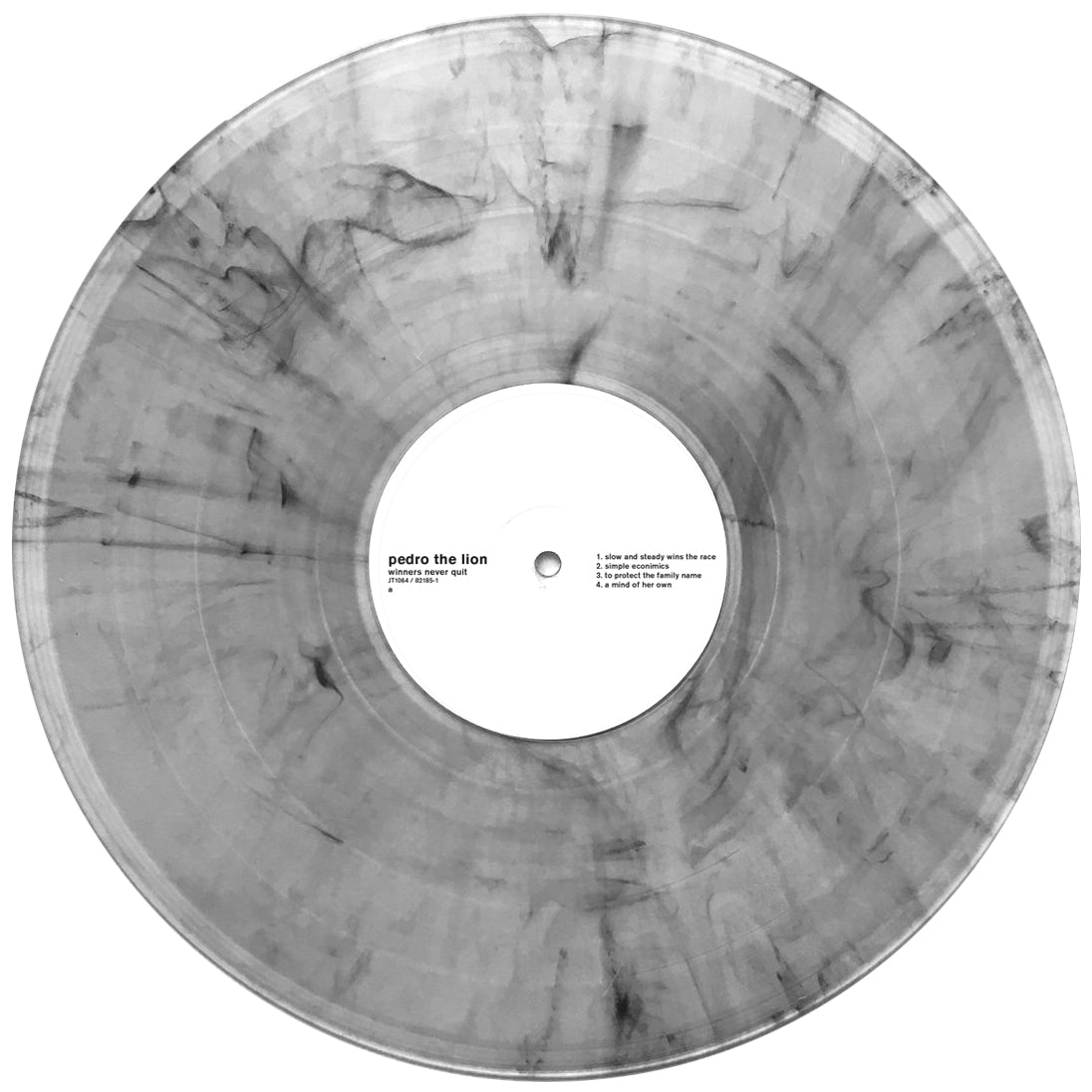 Pedro The Lion: Winners Never Quit Vinyl LP (Clear with Black)