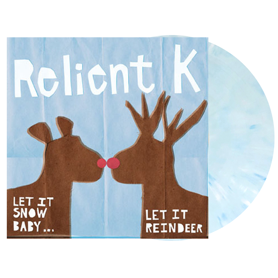 Relient K: Let It Snow Baby... Let It Reindeer Vinyl LP (2020 Snow Baby Blue)