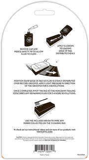 Vinyl Styl Vinyl Record Deep Cleaning System with Pad and Cleaning Fluid