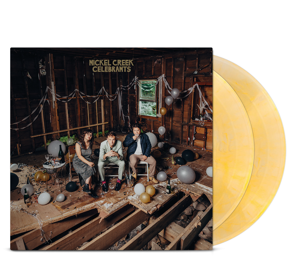 Nickel Creek: Celebrants Vinyl LP (Yellow
