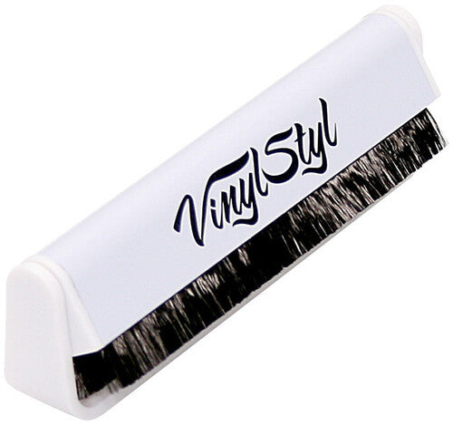Vinyl Styl Anti-Static Vinyl Record Cleaning Brush - Micro Fiber (White)